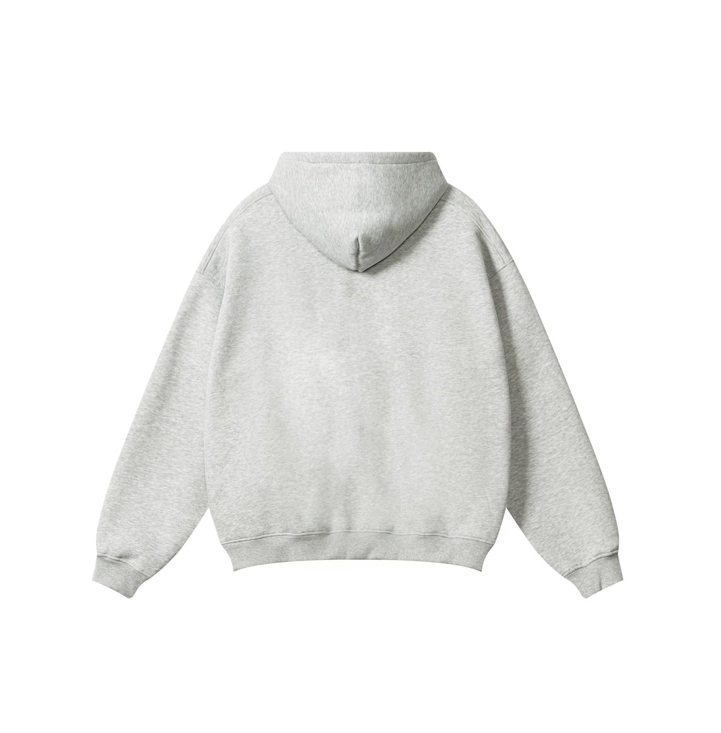 Blank Hoodie - Grey Marl
